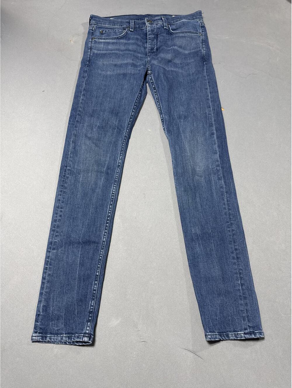 Rag & Bone New York Fit 1 Extra Slim Men’S Blue Jeans Button Fly Size 32